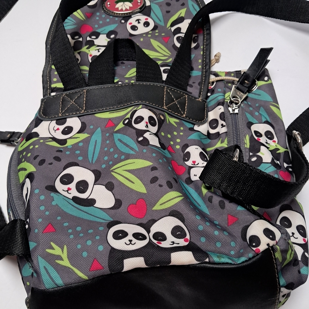 Lily Bloom Small Backpack Style Drawstring Purse … - image 5